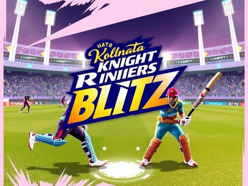 Kolkata Knight Riders Blitz Game Banner
